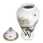 Декоративная ваза с крышкой Flowers in Pots варинант исполнения - 5 | Loft Concept в Костроме