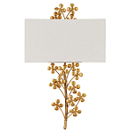 Бра с прямоугольным абажуром и каркасом в виде лепестков клевера Hanging Clover варинант исполнения - 3 | Loft Concept в Костроме