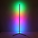 Торшер черного цвета на угловом основании Arteriors варинант исполнения - 2 | Loft Concept в Костроме