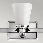 Бра для ванных комнат с белыми стеклянными конусными плафонами Hinkley варинант исполнения - 2 | Loft Concept в Костроме
