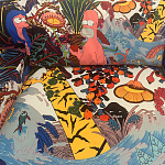 Мебельная ткань Велюр Simpsons in Paradise Т4-88 варинант исполнения - 1 | Loft Concept в Костроме