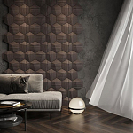 Гипсовая 3D панель с принтографией PM-30 варинант исполнения - 5 | Loft Concept в Костроме