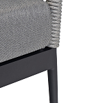 Кресло уличное темно-серое Street Bliss варинант исполнения - 5 | Loft Concept в Костроме