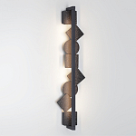 Бра вертикальное с черными кругами и квадратами Gravyura варинант исполнения - 5 | Loft Concept в Костроме