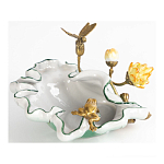 Чаша фигурная с обитателями леса и цветами Eden Garden варинант исполнения - 4 | Loft Concept в Костроме