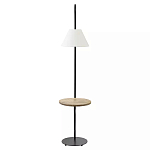 Торшер с полкой для хранения Floor Lamp with Storage Shelf варинант исполнения - 1 | Loft Concept в Костроме
