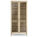 Витрина стеклянная 2-х дверная с ящиками и 5-ю полками Harper Line варинант исполнения - 2 | Loft Concept в Костроме