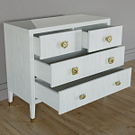 Бельевой Комод с 4 ящиками Elsa Dreams White варинант исполнения - 2 | Loft Concept в Костроме