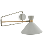 Бра на шарнире Davy Rattan Wall Lamp варинант исполнения - 3 | Loft Concept в Костроме