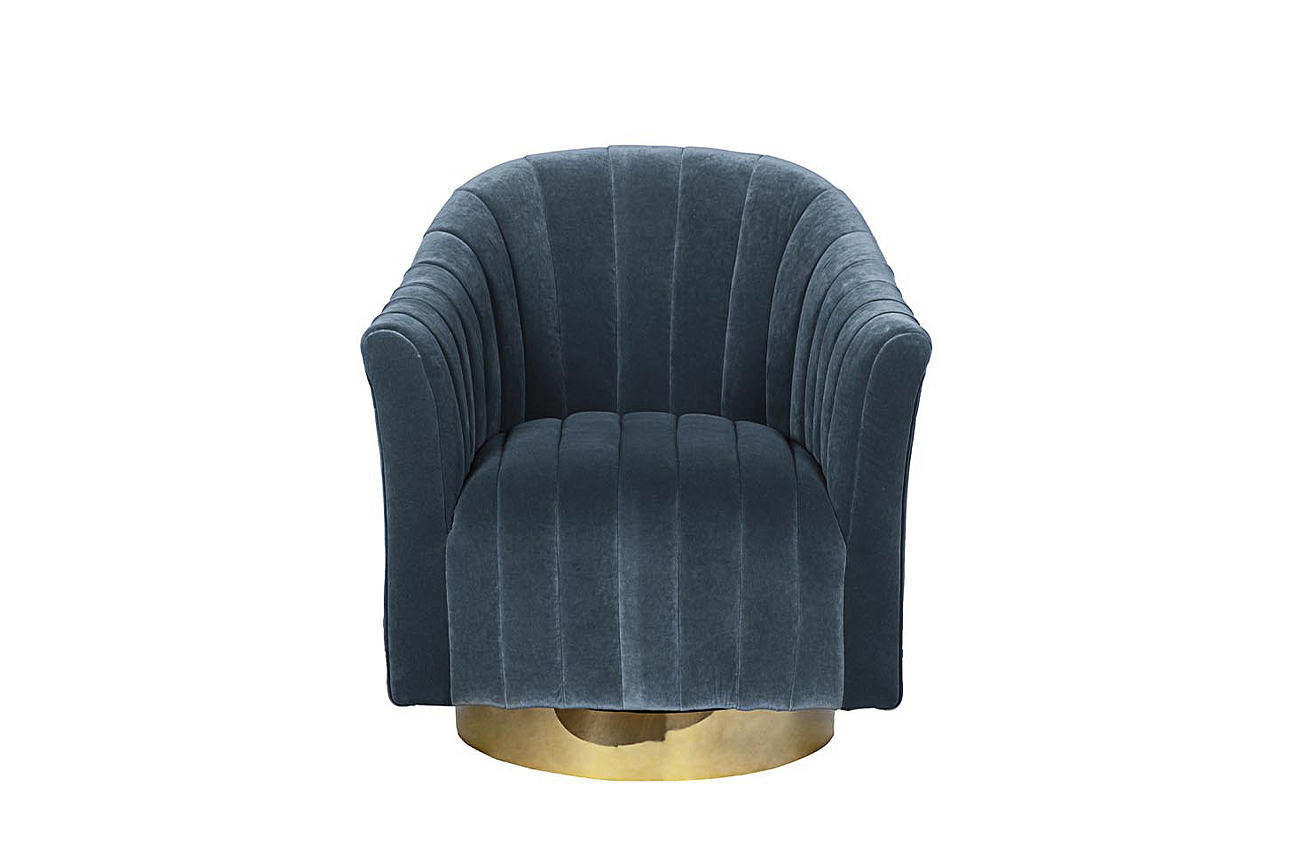 Кресло Civic Space BLUE VELOUR Кресло Civic Space BLUE VELOUR - Loft-Concept в Костроме