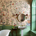 Обои ручная роспись Houghton Edo Blush варинант исполнения - 1 | Loft Concept в Костроме