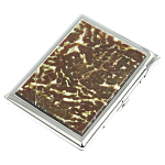 Портсигар с газовой зажигалкой из натурального камня Офит Благородный Stone Cigarettes Cases варинант исполнения - 1 | Loft Concept в Костроме