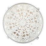 Журнальный столик из натурального дерева в винтажном стиле Openwork Coffee Table варинант исполнения - 2 | Loft Concept в Костроме