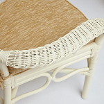 Комплект обеденный из ротанга Eloise grand white варинант исполнения - 6 | Loft Concept в Костроме