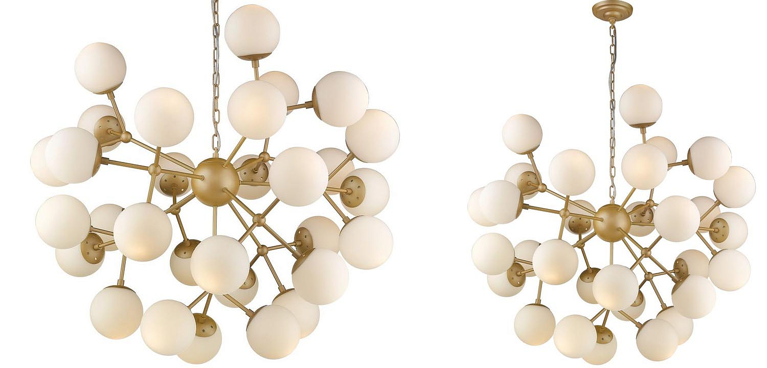Люстра Berries Chandelier white matt 90 Люстра Berries Chandelier white matt 90 - Loft-Concept в Костроме