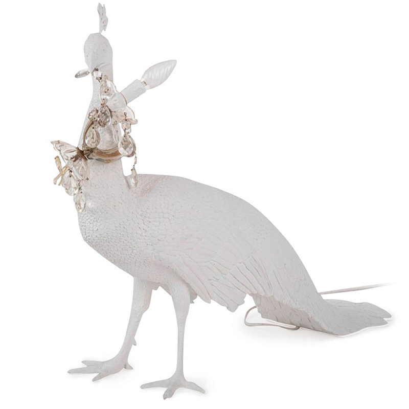 Напольный светильник Seletti Peacock Белый Напольный светильник Seletti Peacock Белый в Костроме | Loft Concept