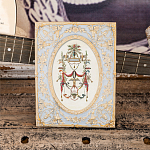 Декоративный постер в раме с рельефным растительным узором арабески New Collection of Arabesques Poster варинант исполнения - 6 | Loft Concept в Костроме