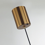 Подвесной светильник с шарообразным плафоном из белого алебастра Cryptocrystalline Stone варинант исполнения - 4 | Loft Concept в Костроме