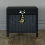 Сундук Eye Elsa Dreams Black варинант исполнения - 4 | Loft Concept в Костроме