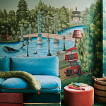 Обои ручная роспись Little London Jubilee Colourway варинант исполнения - 3 | Loft Concept в Костроме