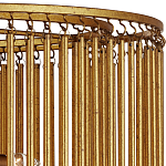 Потолочный светильник двухъярусный золотого цвета Metal Tentacles варинант исполнения - 1 | Loft Concept в Костроме