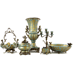 Блюдо фарфоровое Бабочки Teronini варинант исполнения - 9 | Loft Concept в Костроме