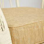 Комплект уличной мебели из ротанга Clara белый варинант исполнения - 8 | Loft Concept в Костроме