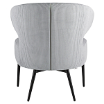 Современное мягкое кресло на металлических ножках Rakush Grey варинант исполнения - 3 | Loft Concept в Костроме