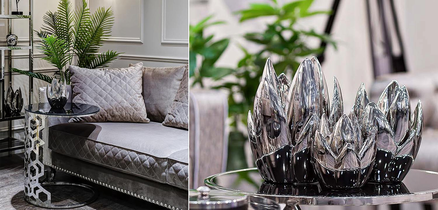 Подсвечник Solange silver Подсвечник Solange silver - Loft-Concept в Костроме