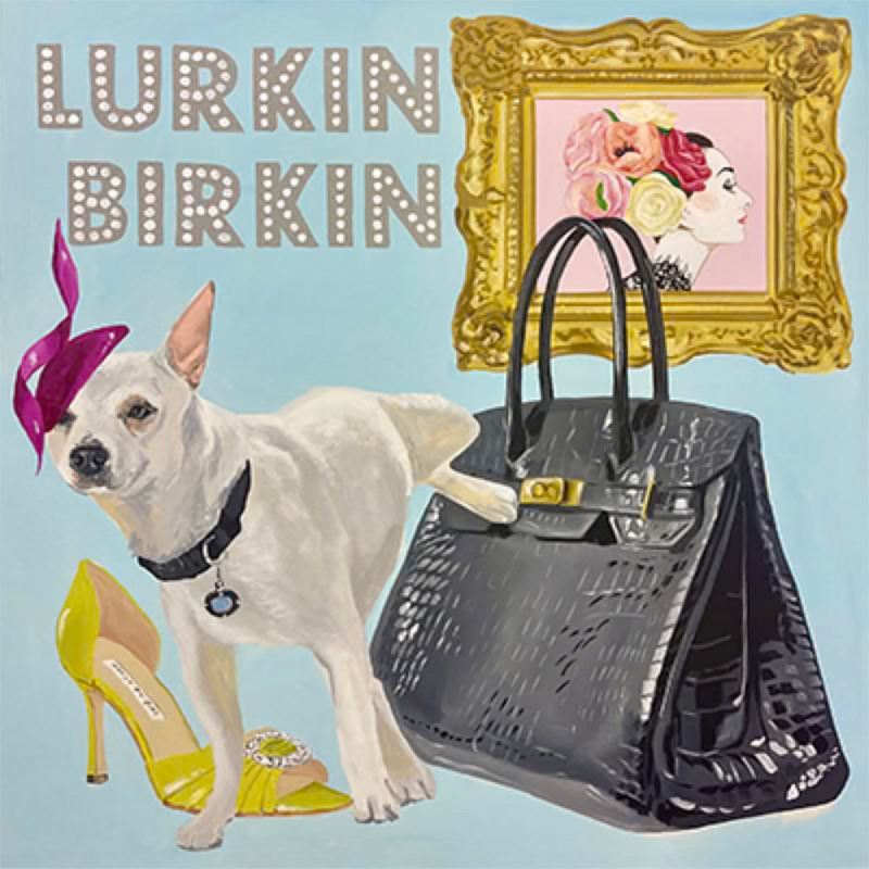 Картина Lurkin Birkin Мульти Картина Lurkin Birkin Мульти в Костроме | Loft Concept