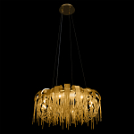 Люстра круглая подвесная с металлическими дугами и длинными цепочками 80 см Atlantis Chain варинант исполнения - 13 | Loft Concept в Костроме