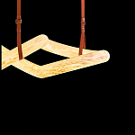 Люстра подвесная с фигурным светодиодным плафоном Calcite Figural Light варинант исполнения - 2 | Loft Concept в Костроме