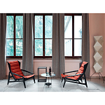 Дизайнерское кресло с подлокотниками из массива дерева Gio Ponti D.156.3 Armchair варинант исполнения - 3 | Loft Concept в Костроме