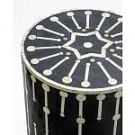 Дизайнерские приставной столик с инкрустацией Mandika Bone Inlay Stool варинант исполнения - 1 | Loft Concept в Костроме