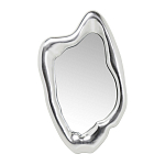 Зеркало в серебряной раме Liquid Iron варинант исполнения - 1 | Loft Concept в Костроме