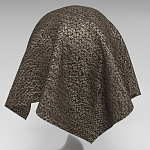 Мебельная ткань Шенилл коричневый цвет 138 см T4-41 варинант исполнения - 4 | Loft Concept в Костроме