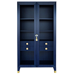 Дизайнерский шкаф витрина Elsa Dreams Blue с 4-мя ящиками варинант исполнения - 9 | Loft Concept в Костроме