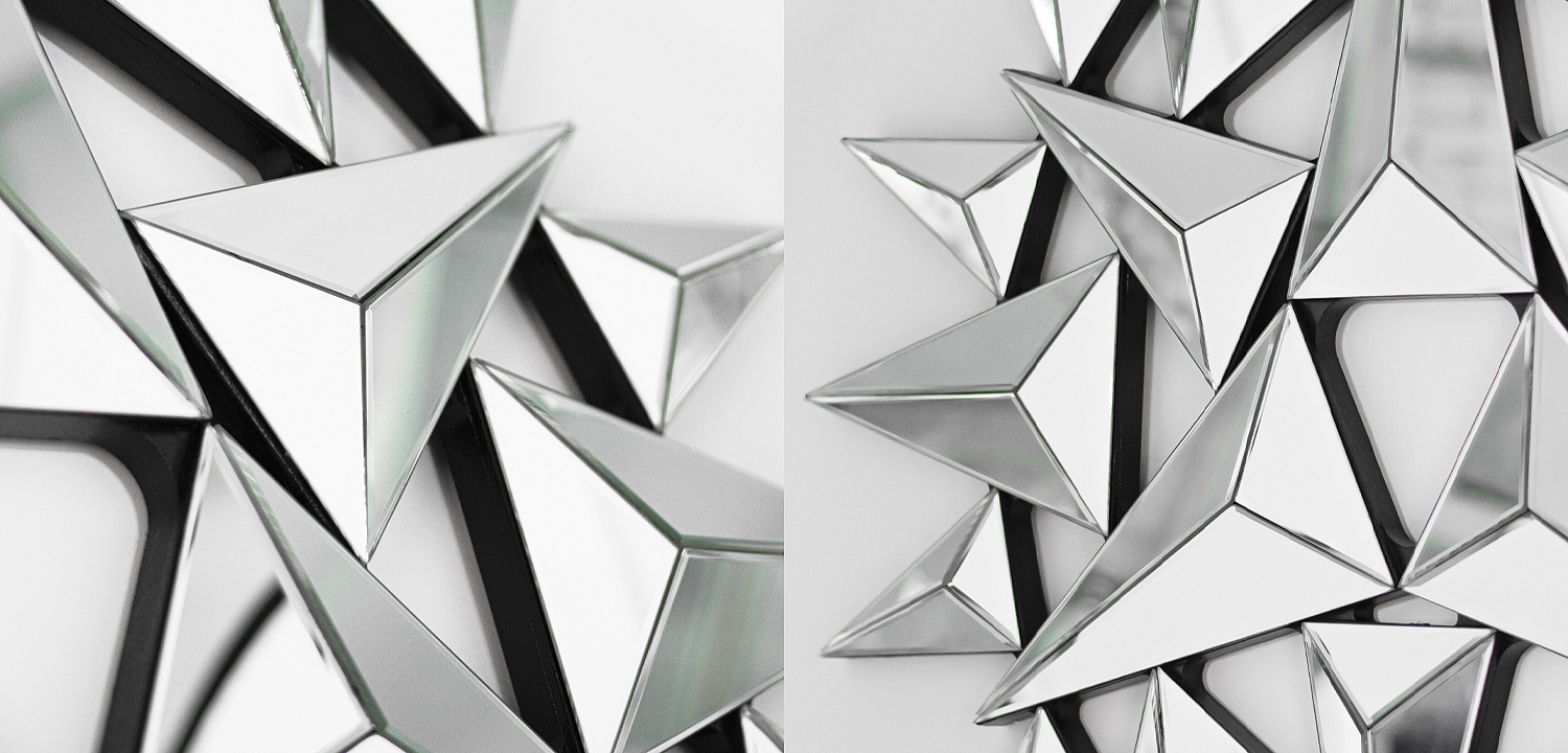 Арт-объект на стену Mirror Spikes Арт-объект на стену Mirror Spikes - Loft-Concept в Костроме