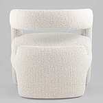 Кресло дизайнерское для лаунж зоны жемчужного цвета Pearl Lounge варинант исполнения - 7 | Loft Concept в Костроме