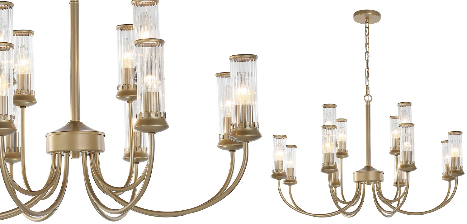 Люстра Morgane Chandelier gold 78 Люстра Morgane Chandelier gold 78 - Loft-Concept в Костроме