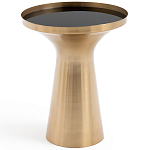 Приставной столик из латуни Grant Brass Side Table варинант исполнения - 1 | Loft Concept в Костроме