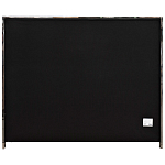 Кровать двуспальная серая с высоким мягким изголовьем Heart of the Bedroom варинант исполнения - 4 | Loft Concept в Костроме