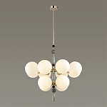 Люстра со вставками из керамики SkyEast 12 ламп варинант исполнения - 4 | Loft Concept в Костроме