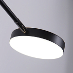 Бра с длинным чёрным металлическим каркасом Bendik Lighting варинант исполнения - 4 | Loft Concept в Костроме