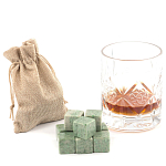 Камни для охлаждения виски из натурального камня жадеит Natural Stone Cube варинант исполнения - 5 | Loft Concept в Костроме