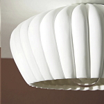 Потолочный светильник керамический Ceramic Embossed Lamp варинант исполнения - 3 | Loft Concept в Костроме