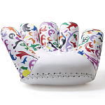 Дизайнерское кресло в форме руки Poltronova Joe Bloom Armchair варинант исполнения - 1 | Loft Concept в Костроме