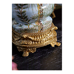 Ваза из фарфора с бронзовыми элементами Tropical Garden варинант исполнения - 9 | Loft Concept в Костроме