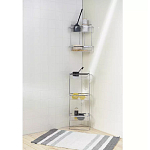 Полка напольная трехъярусная для ванной Bathroom Floor Shelf варинант исполнения - 5 | Loft Concept в Костроме