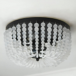 Потолочный светильник круглый с стеклянными бусинами Uniformity варинант исполнения - 3 | Loft Concept в Костроме